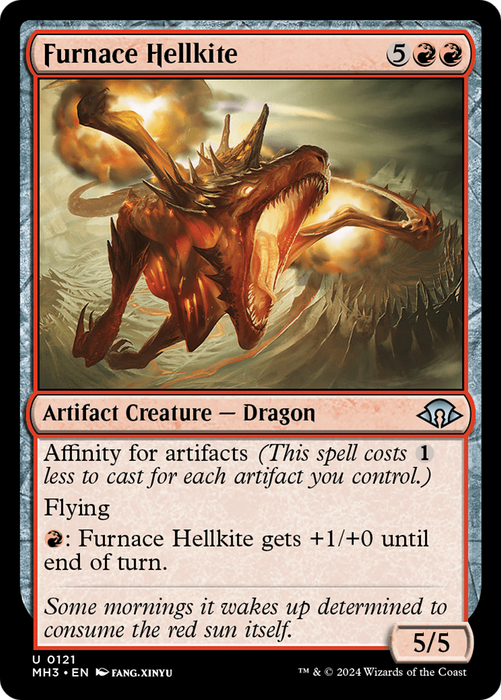 Furnace Hellkite [MH3-121] - Modern Horizons 3