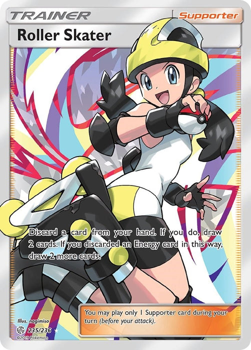 Image for Roller Skater (Full Art) (235/236) (Holofoil) [SM - Cosmic Eclipse] - Pokemon