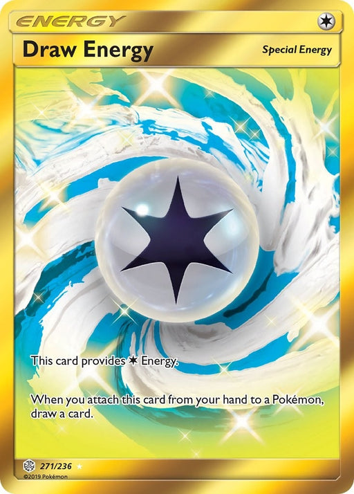 Image for Draw Energy (Secret) (271/236) (Holofoil) [SM - Cosmic Eclipse] - Pokemon