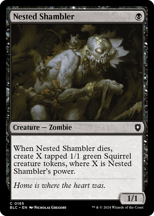 Nested Shambler [BLC-185] - Bloomburrow Commander