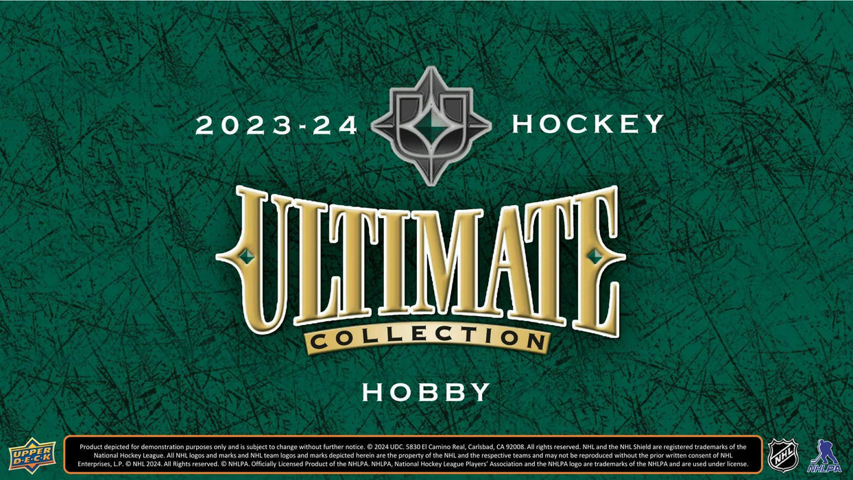 2023-24 UPPER DECK Ultimate Collection Hockey Hobby Box (In-Store Only)