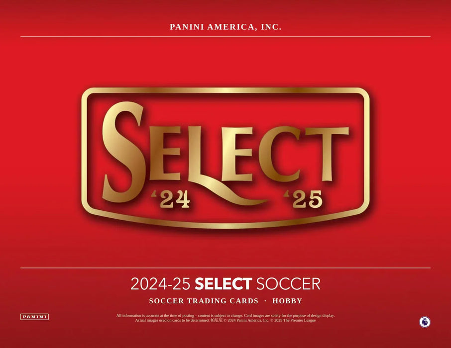 2024-25 Panini Select EPL English Premier League Soccer Hobby Box