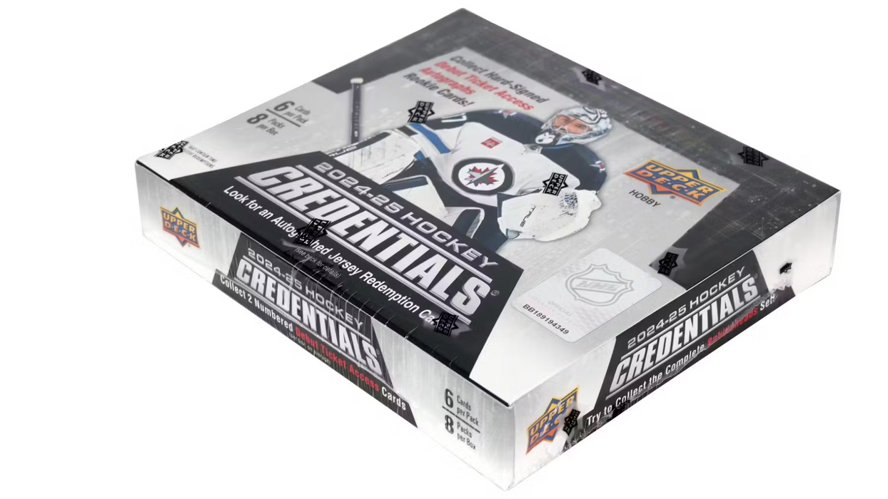 (In-Store Only) 2024-25 Upper Deck Credentials Hockey Hobby Box