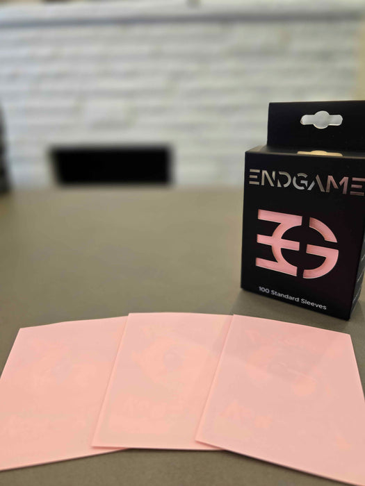 ENDGAME Standard Size Sleeves - 100 Count - Sakura Pink