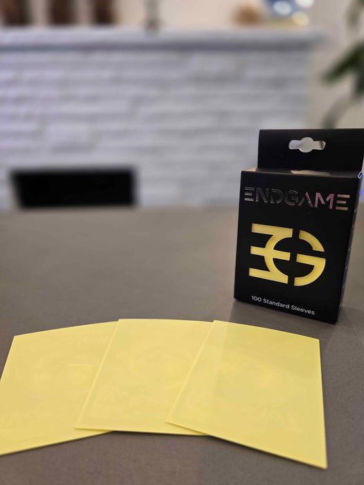 ENDGAME Standard Size Sleeves - 100 Count - Primrose Yellow