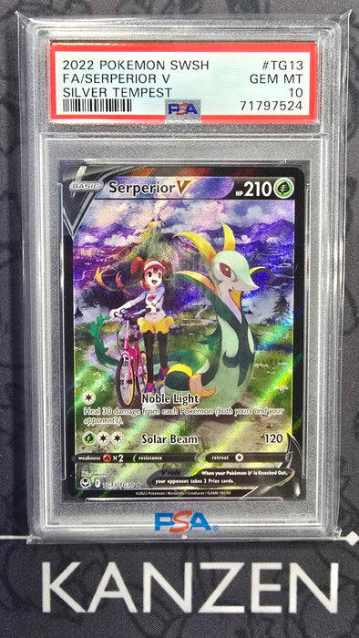 Serperior V - Silver Tempest - PSA 10 - TG13/TG30 - (71797524)