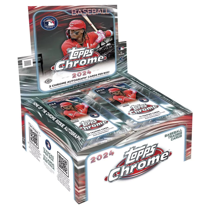 2024 TOPPS Chrome Baseball Jumbo Box