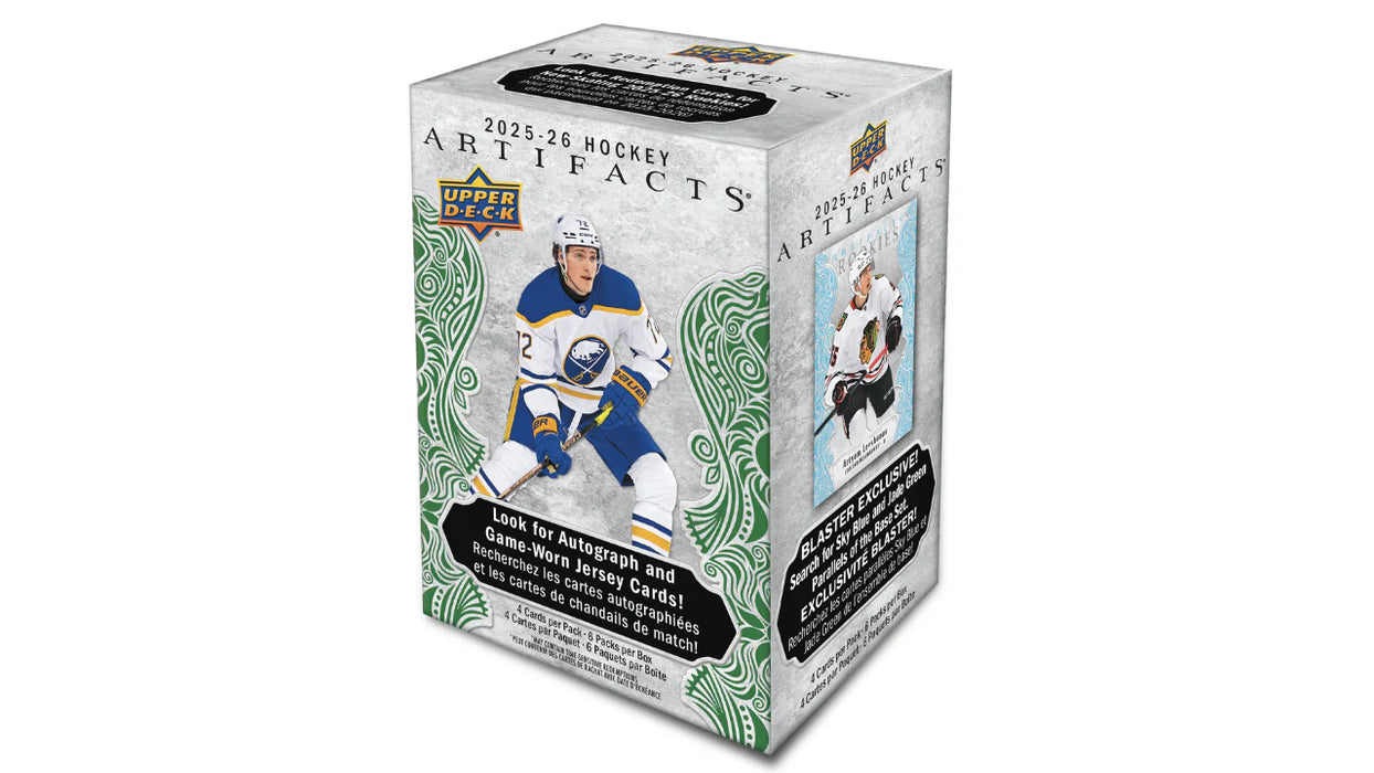 2025-26 Upper Deck Artifacts Hockey Blaster Box (Cyber Monday Deal)