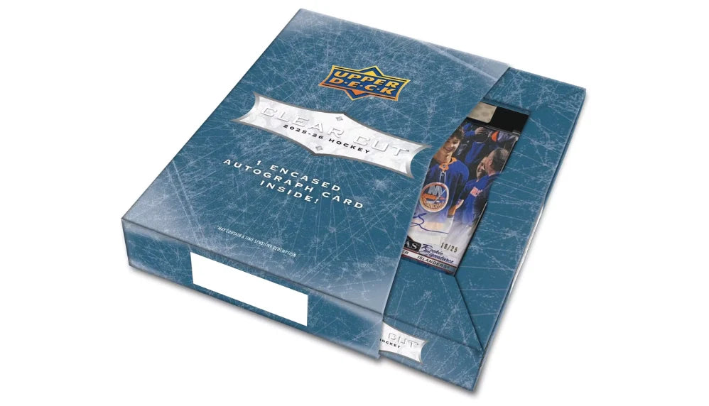 2025-26 Upper Deck Clear Cut Hockey Hobby Box (Available In-Store Only)