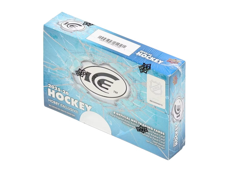 2025-26 Upper Deck Ice Hockey Hobby Box (Available In-Store Only)