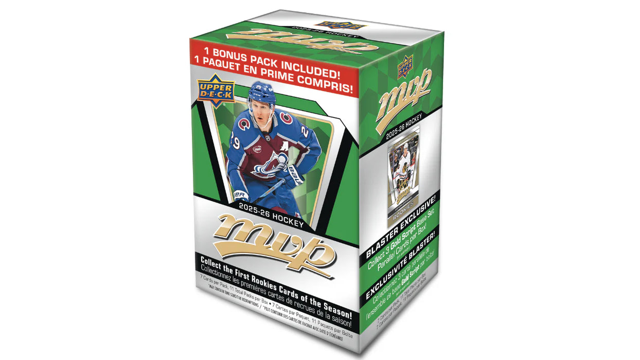 2025-26 Upper Deck MVP Hockey Blaster Box (Cyber Monday Deal)