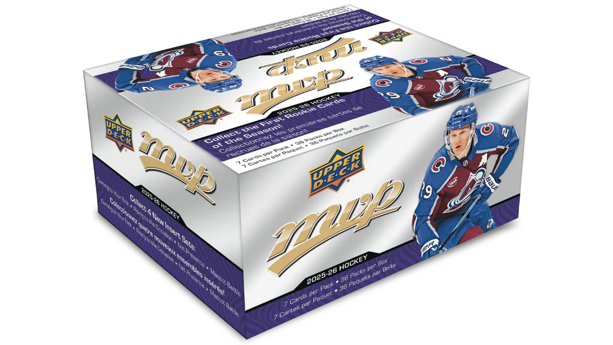 2025-26 Upper Deck MVP Hockey Retail Box (Cyber Monday Deal)