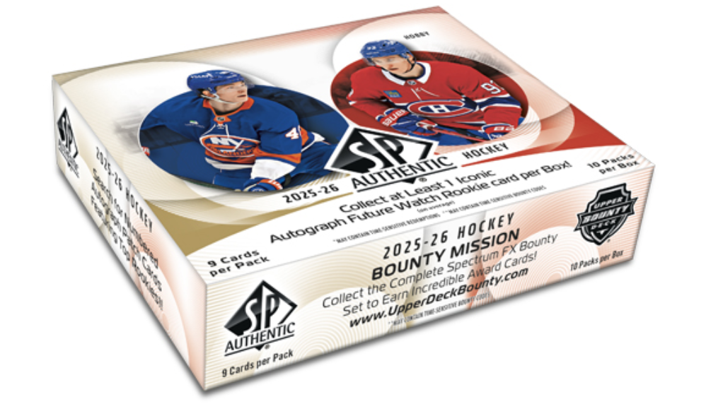(In-Store Only) 2025-26 Upper Deck SP Authentic Hockey Hobby Box