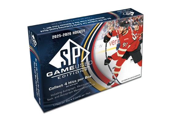 (In-Store Only) 2025-26 Upper Deck SP Game Used Hockey Hobby Box
