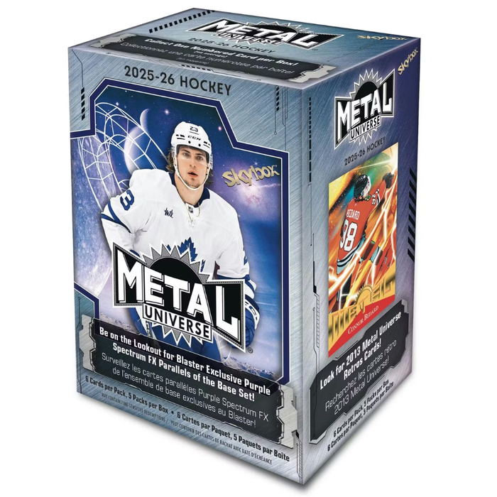 2025-26 Upper Deck Skybox Metal Universe Hockey Blaster Box