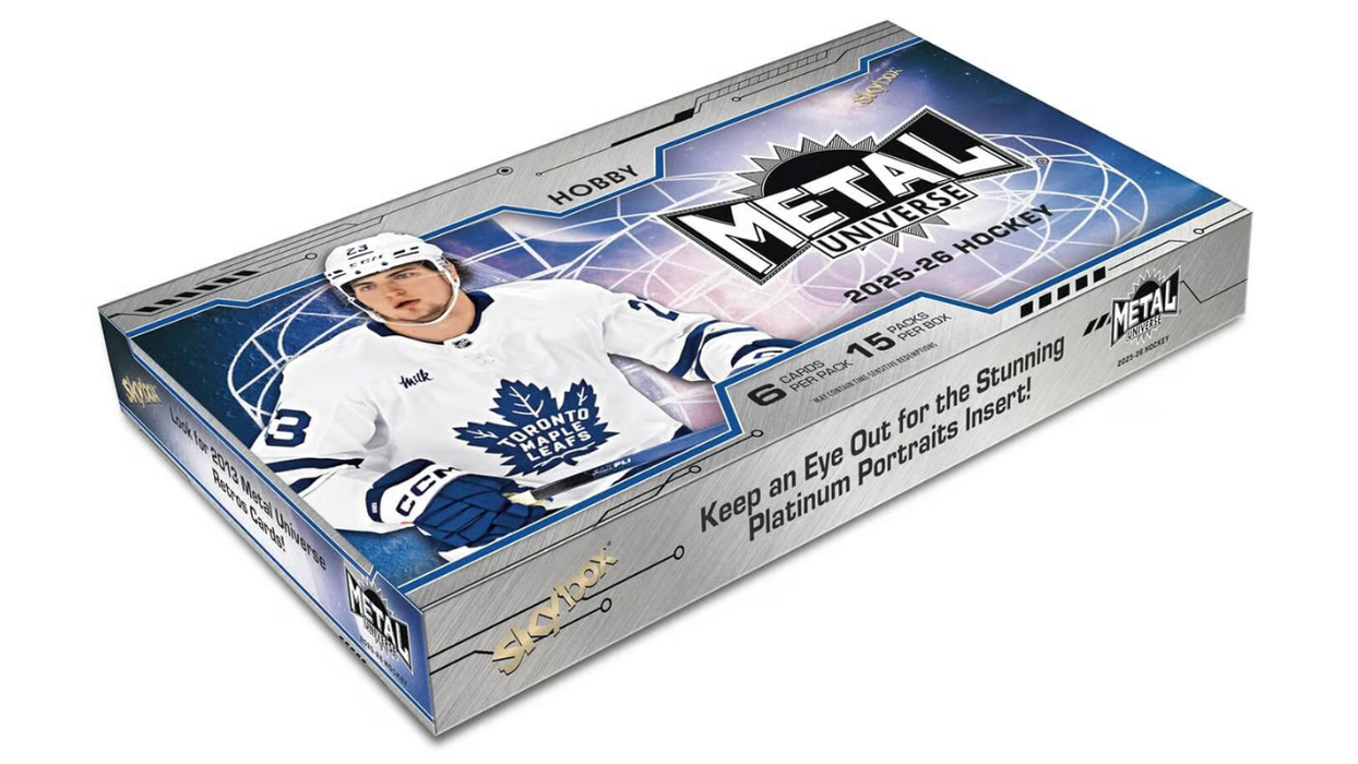 (In-Store Only) 2025-26 Upper Deck Skybox Metal Universe Hockey Hobby Box