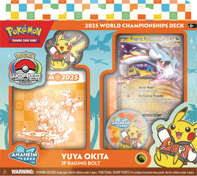 2025 Pokémon TCG World Championships Decks Junior Champion JP Raging Bolt (Yuya Okita)
