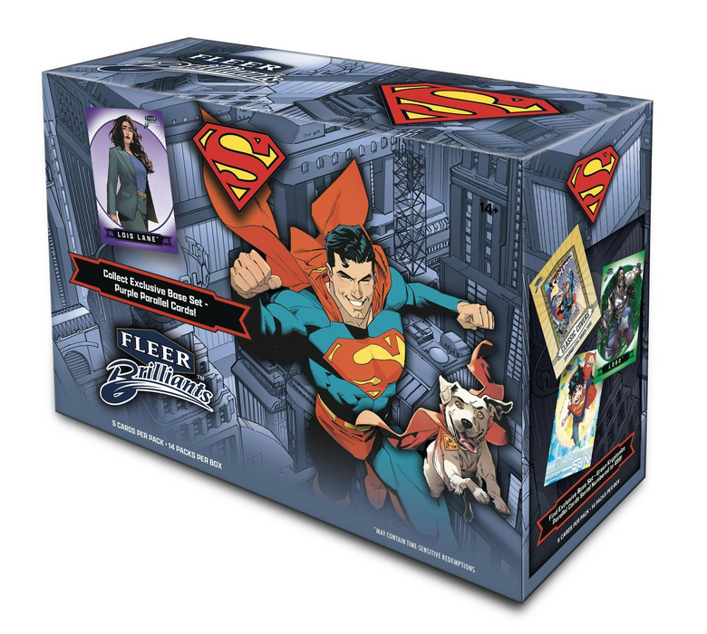 2025 Upper Deck Fleer Brilliants Superman Mega Box (Cyber Monday Deal)