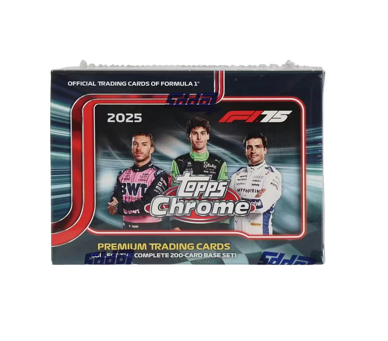 2025 Topps Formula 1 Chrome Racing Value Box