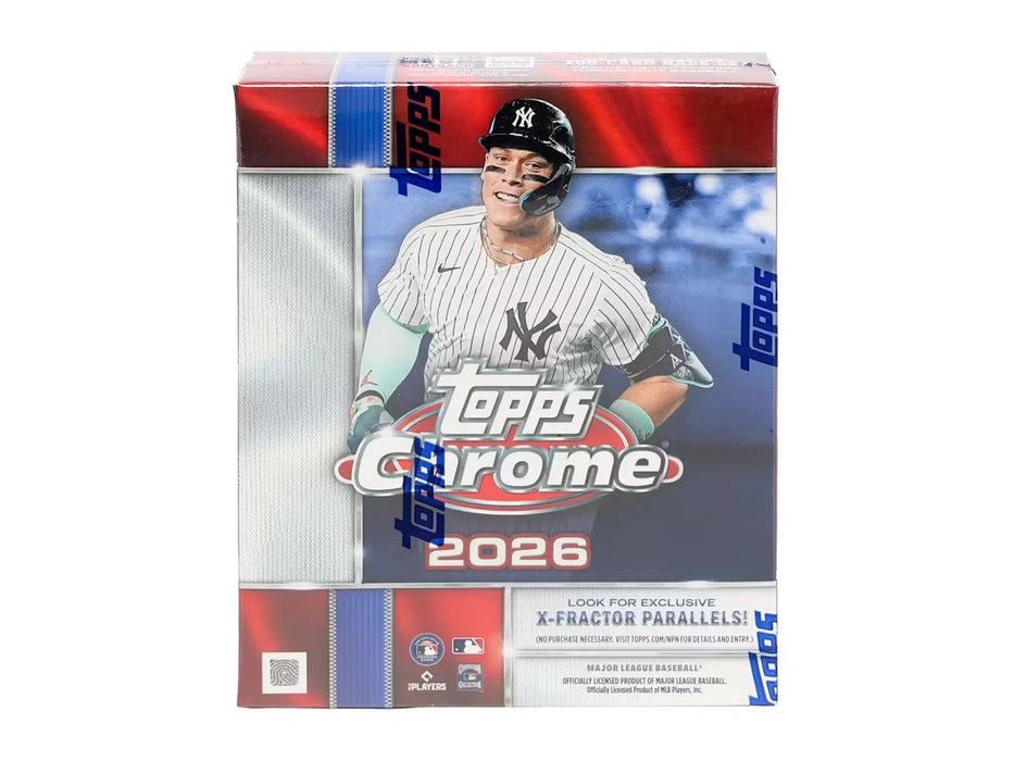 2026 Topps Chrome Baseball Mega Box