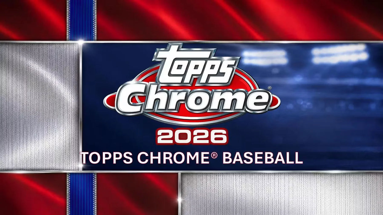 2026 Topps Chrome Baseball Mega Box
