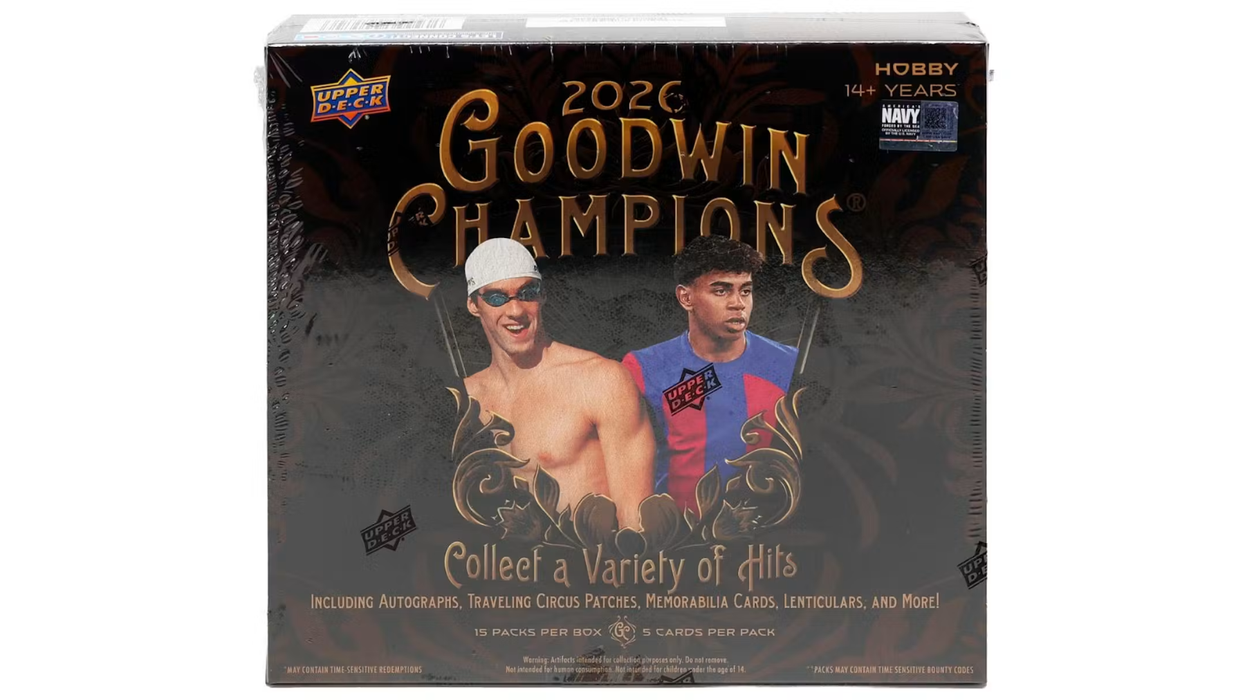 (In-Store Only) 2026 Upper Deck Goodwin Champions Hobby Box