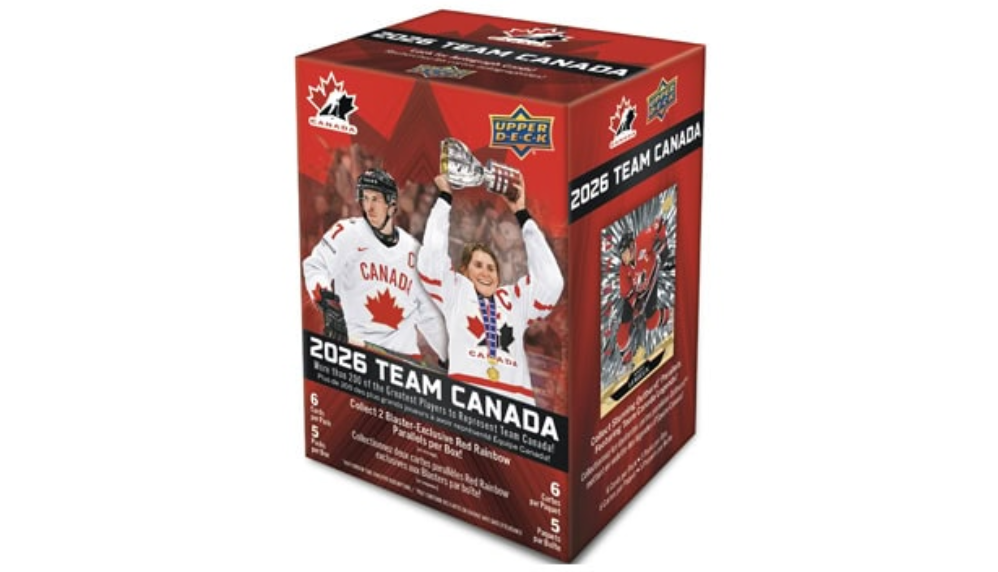 2026 Upper Deck Team Canada Hockey Blaster Box