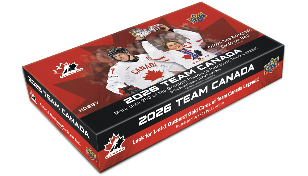 (In-Store Only) 2026 Upper Deck Team Canada Hockey Hobby Box