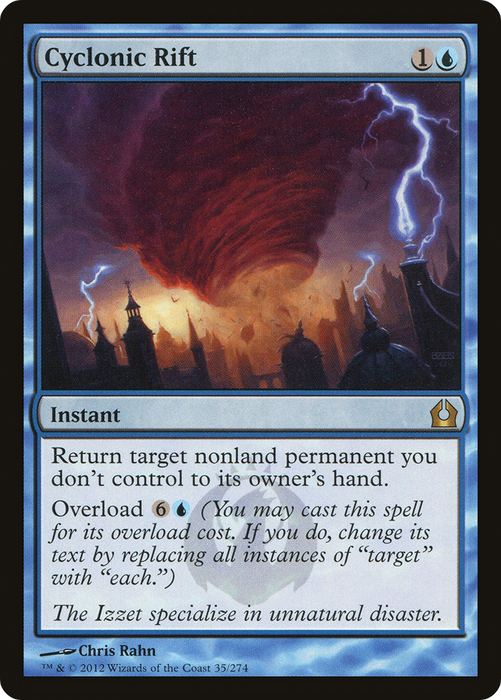 Cyclonic Rift [RTR-035] Foil - Return to Ravnica