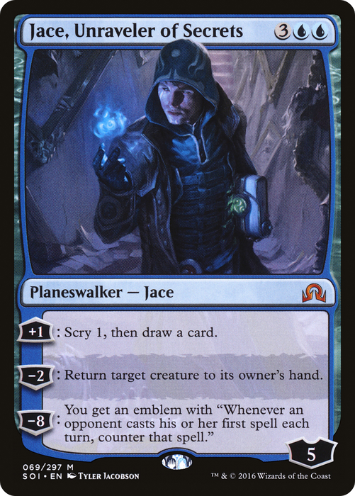 Jace, Unraveler of Secrets [SOI-069] - Shadows over Innistrad