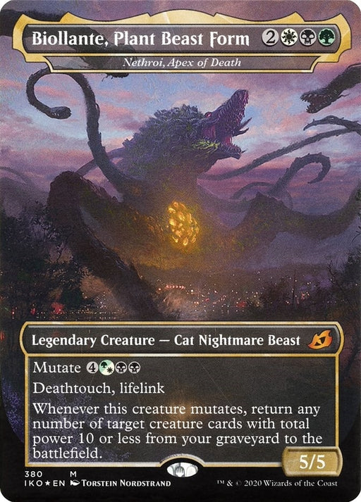 Image for Biollante, Plant Beast Form - Nethroi, Apex of Death (380) [Ikoria: Lair of Behemoths] - Magic: The Gathering
