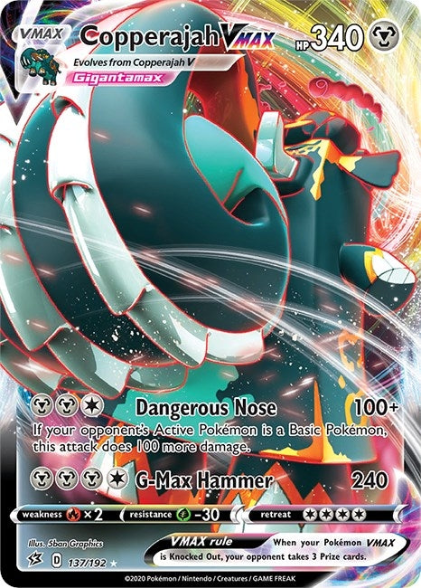 Image for Copperajah VMAX (137/192) (Holofoil) [SWSH02: Rebel Clash] - Pokemon