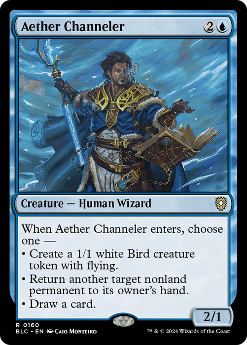 Aether Channeler [BLC-160] - Bloomburrow Commander