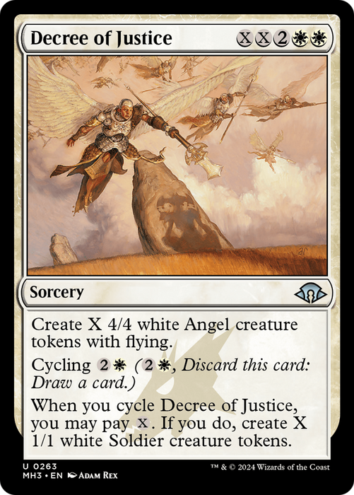 Decree of Justice [MH3-263] Foil - Modern Horizons 3