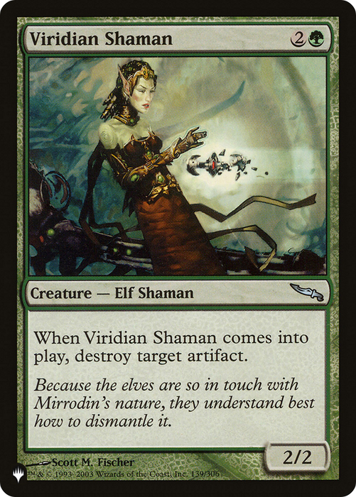 Viridian Shaman [PLST-MRD-139] - The List