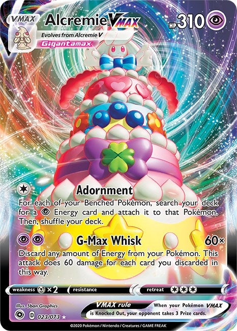Image for Alcremie VMAX (23/73) (Holofoil) [Champion's Path] - Pokemon