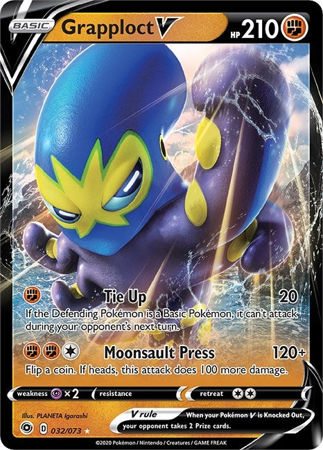 Image for Grapploct V (32/73) (Holofoil) [Champion's Path] - Pokemon