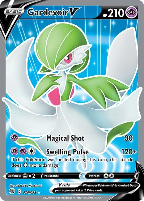 Image for Gardevoir V (Full Art) (70/73) (Holofoil) [Champion's Path] - Pokemon
