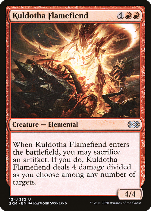 Kuldotha Flamefiend [2XM-134] - Double Masters