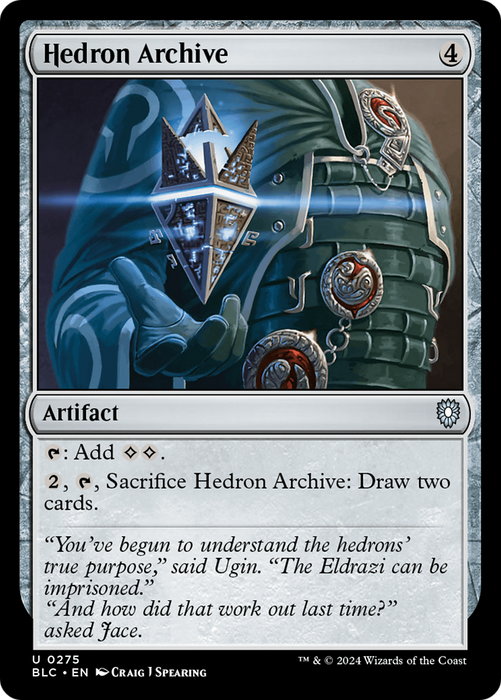 Hedron Archive [BLC-275] - Bloomburrow Commander