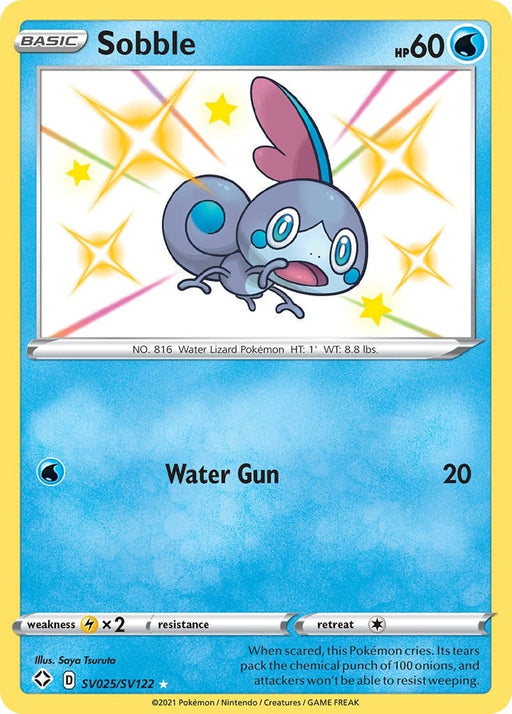 Image for Sobble (SV025/SV122) (Holofoil) [Shining Fates: Shiny Vault] - Pokemon