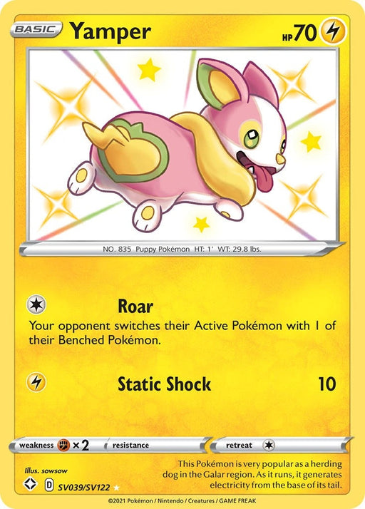 Image for Yamper (SV039/SV122) (Holofoil) [Shining Fates: Shiny Vault] - Pokemon