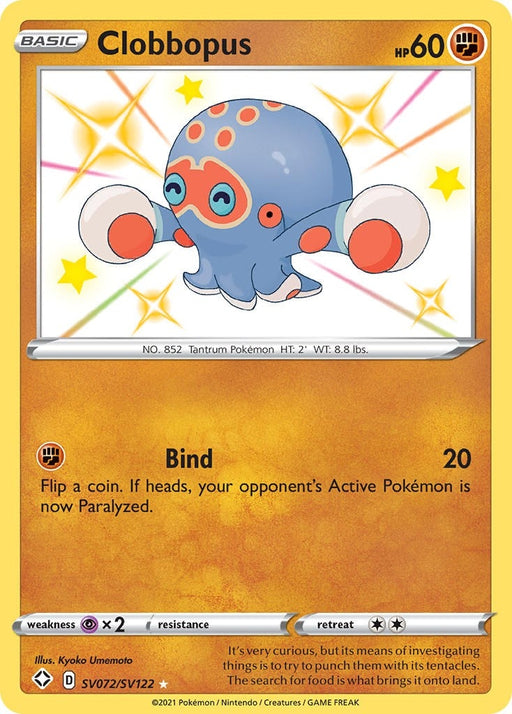 Image for Clobbopus (SV072/SV122) (Holofoil) [Shining Fates: Shiny Vault] - Pokemon