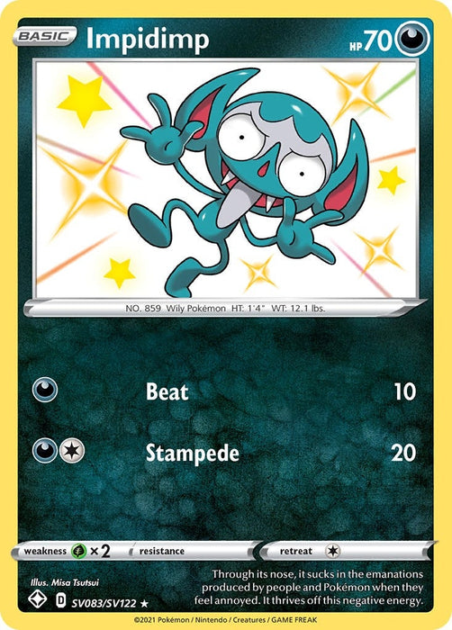 Image for Impidimp (SV083/SV122) (Holofoil) [Shining Fates: Shiny Vault] - Pokemon
