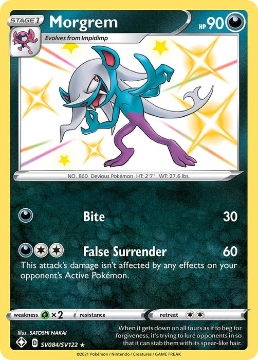 Image for Morgrem (SV084/SV122) (Holofoil) [Shining Fates: Shiny Vault] - Pokemon