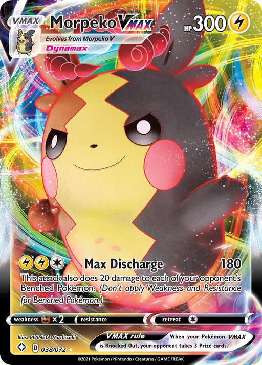 Image for Morpeko VMAX (038/072) (Holofoil) [Shining Fates] - Pokemon