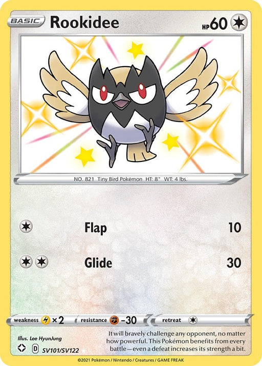 Image for Rookidee (SV101/SV122) (Holofoil) [Shining Fates: Shiny Vault] - Pokemon