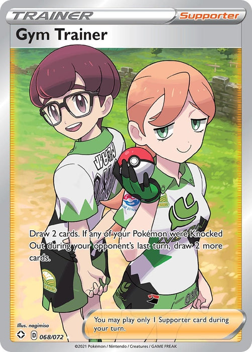 Image for Gym Trainer (Full Art) (068/072) (Holofoil) [Shining Fates] - Pokemon