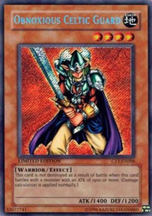 Obnoxious Celtic Guard (CT1-EN006) Limited [2004 Collectors Tin]