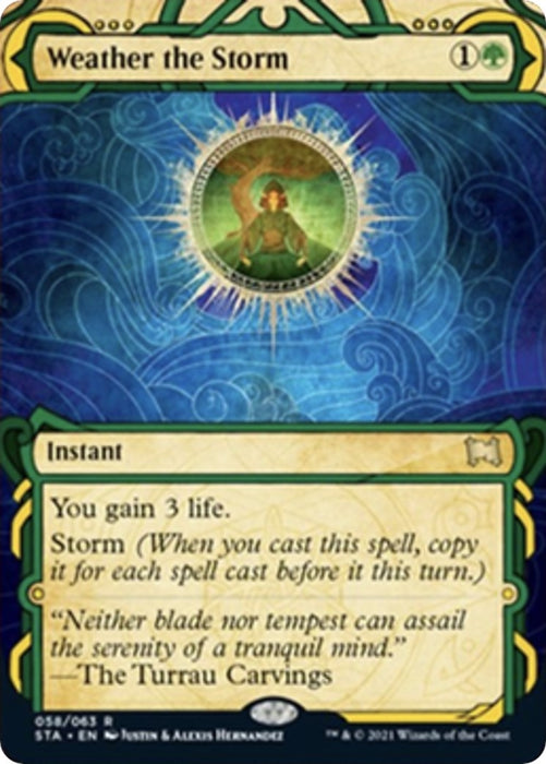 Weather the Storm (58) (Foil) [Strixhaven: Mystical Archives]